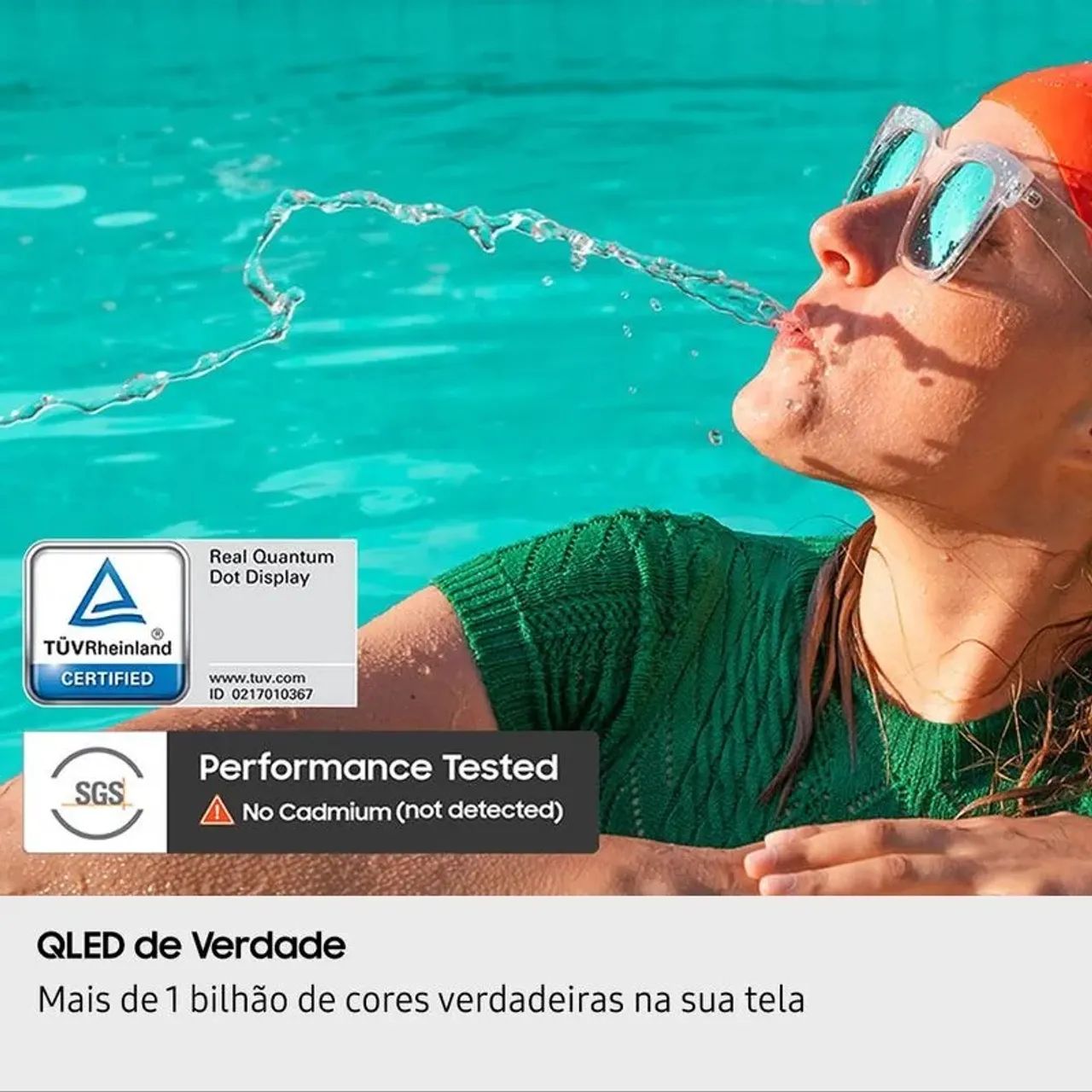 Tv smart Samsung, 43 polegadas QLED, Full HD - Foto 3