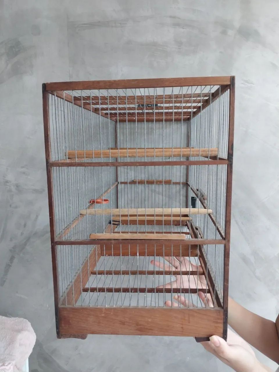 Gaiola de Madeira Grande - Conservada