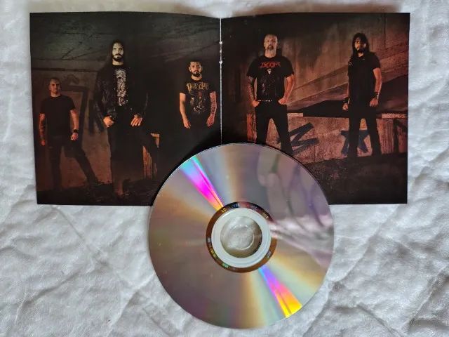 Cd Doomsday Hymn - Mene Tequel Ufarsim (usado) - Foto 4