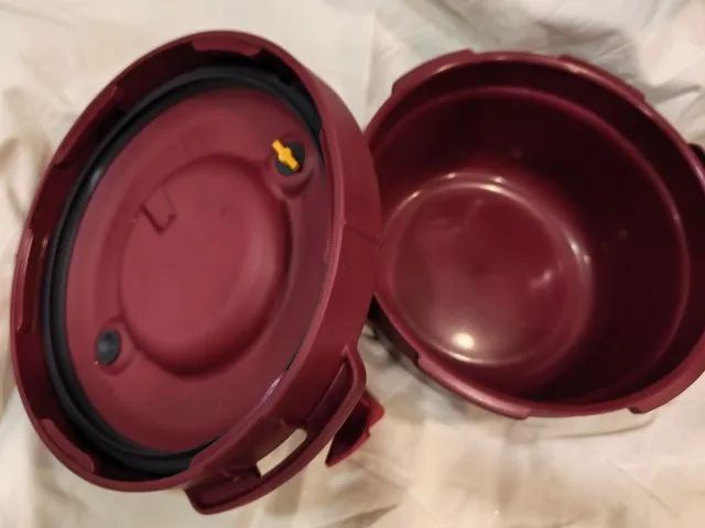 ? Panela de Pressão para Micro-ondas Tupperware (Usada) - Praticidade e Segurança! - Foto 3