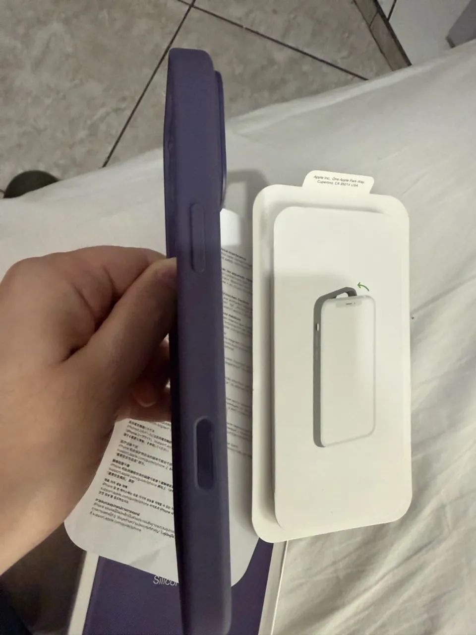 CAPA PARA IPHONE 17 MAX - MAGSAFE - SILICONE E TRANSPARENTE  - Foto 3
