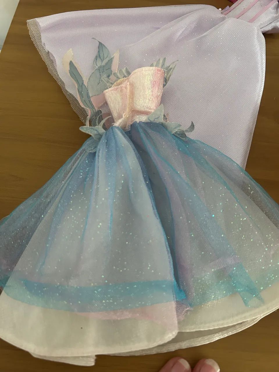 Barbie vestido Odette Lago dos cisnes  - Foto 3