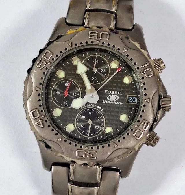 Relógio Fossil Blue Titanium 