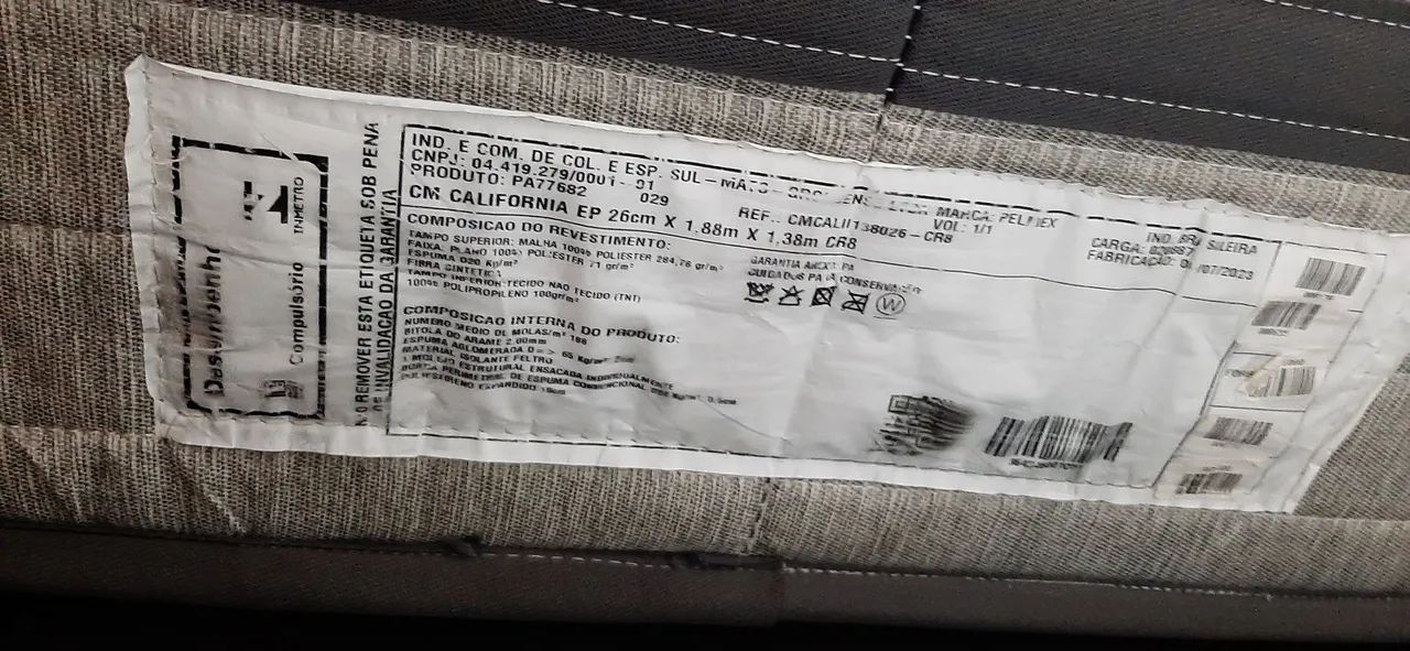 Cama Box Casal molas ensacada - Foto 5