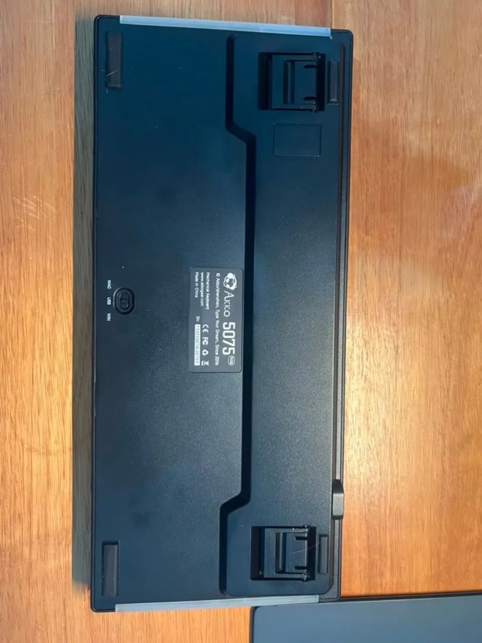 Teclado AKKO 5075B 75% Switch silver - Foto 2