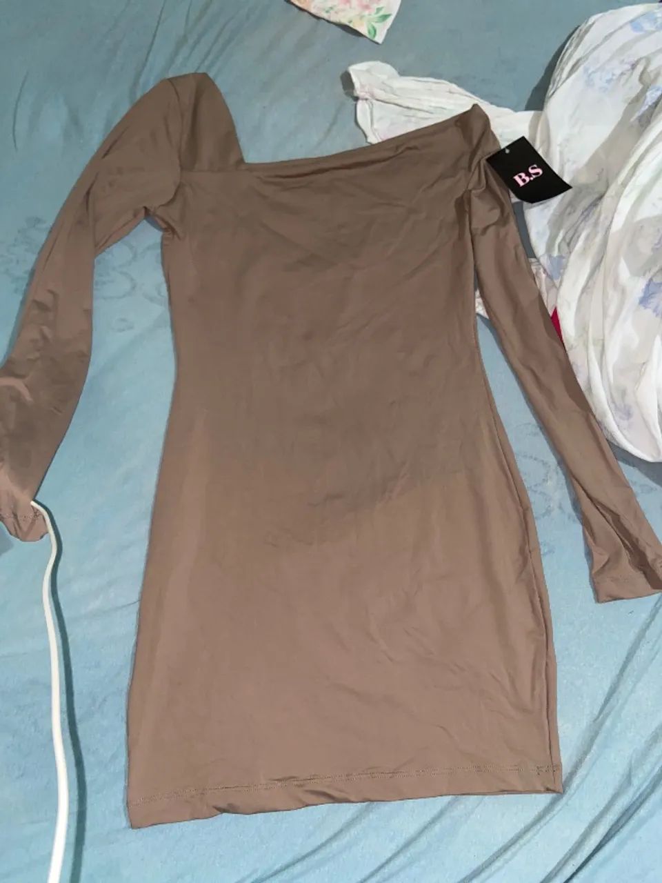 Vendo vestido marrom - Foto 2