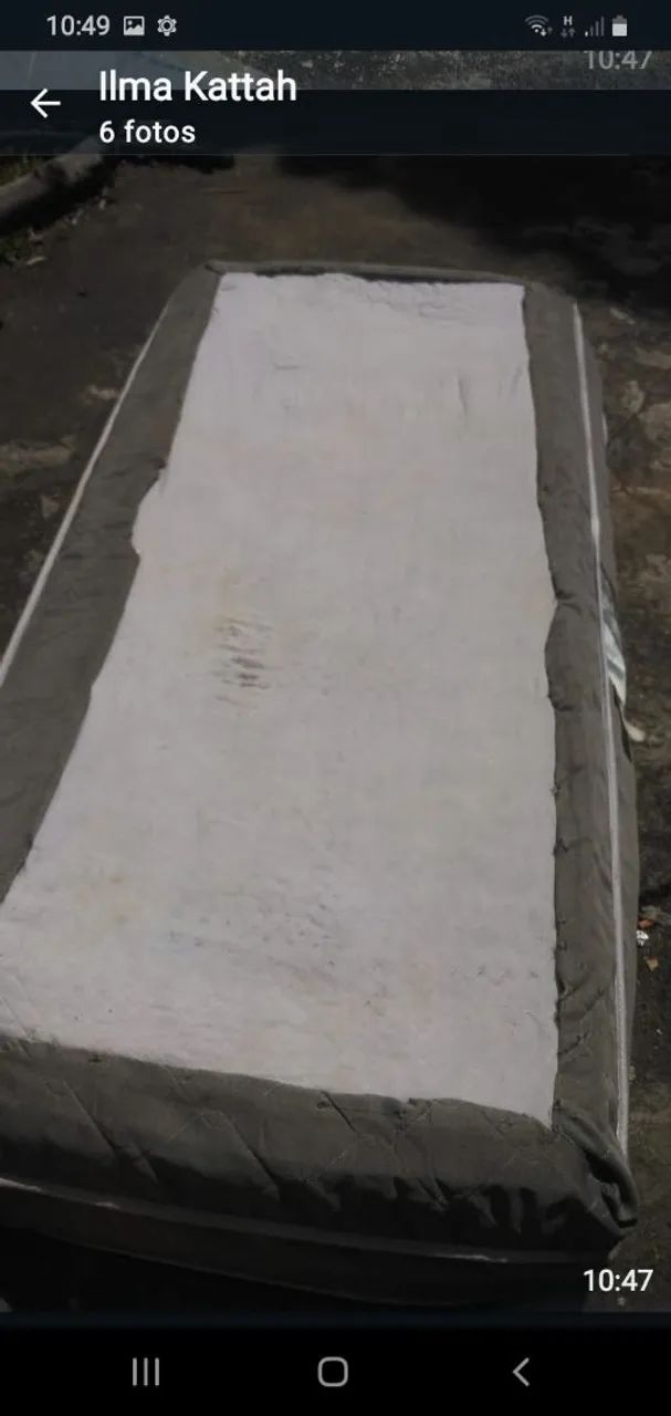 COLCHAO SAO TREIS FINOS COM CAPA FIXA ESPUMA MUITO CONFORTAVEL BAIRRO BONFIM  - Foto 4