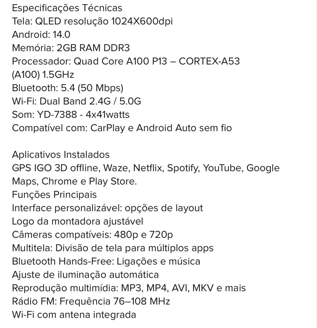 Multimídia Adak 7 polegada - Foto 2