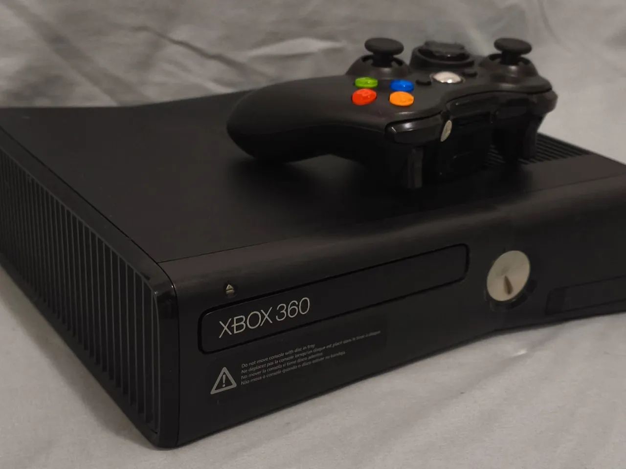 Xbox 360 slim desbloqueado + kit - Foto 2