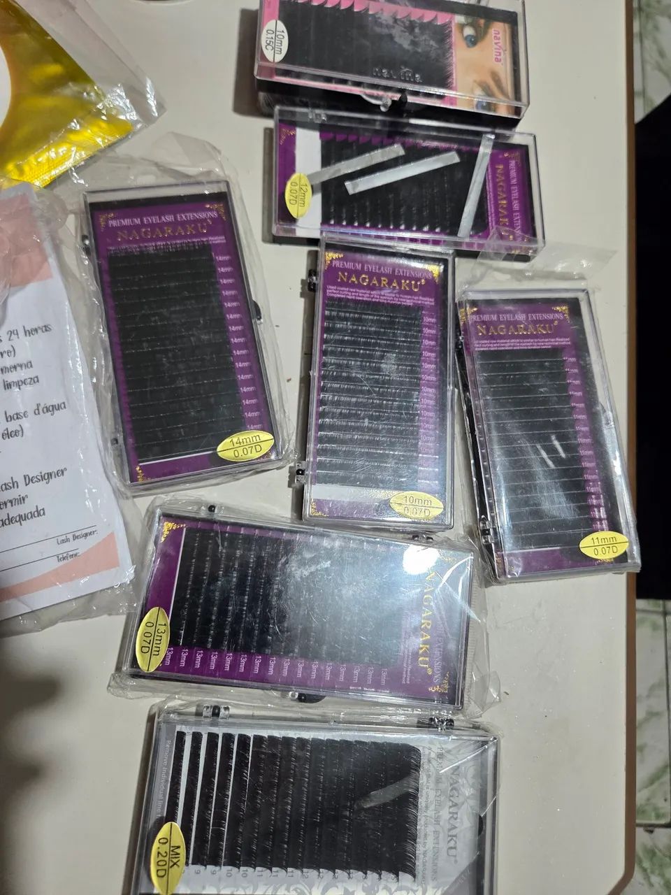 KIT PARA ALONGAMENTO CÍLIOS  - Foto 2