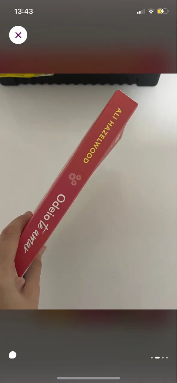 Livro ODEIO TE AMAR - Foto 2