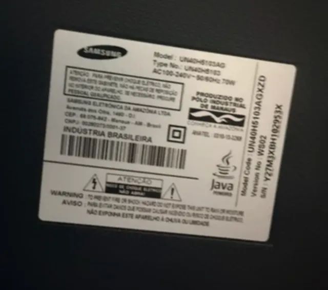 Samsung 40" Full HD LED Smart TV, model code UN40H5103AGXZD - Foto 5
