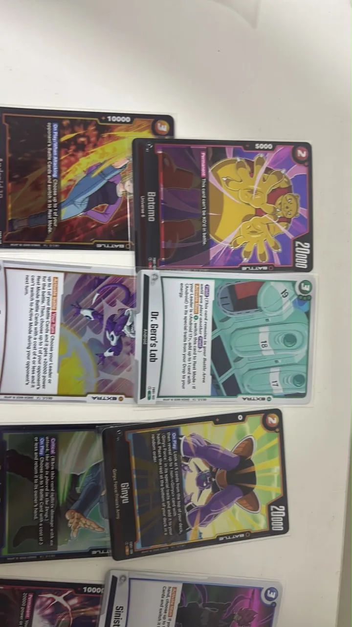 Cartas colecionáveis yu gi oh e Dbz  - Foto 4