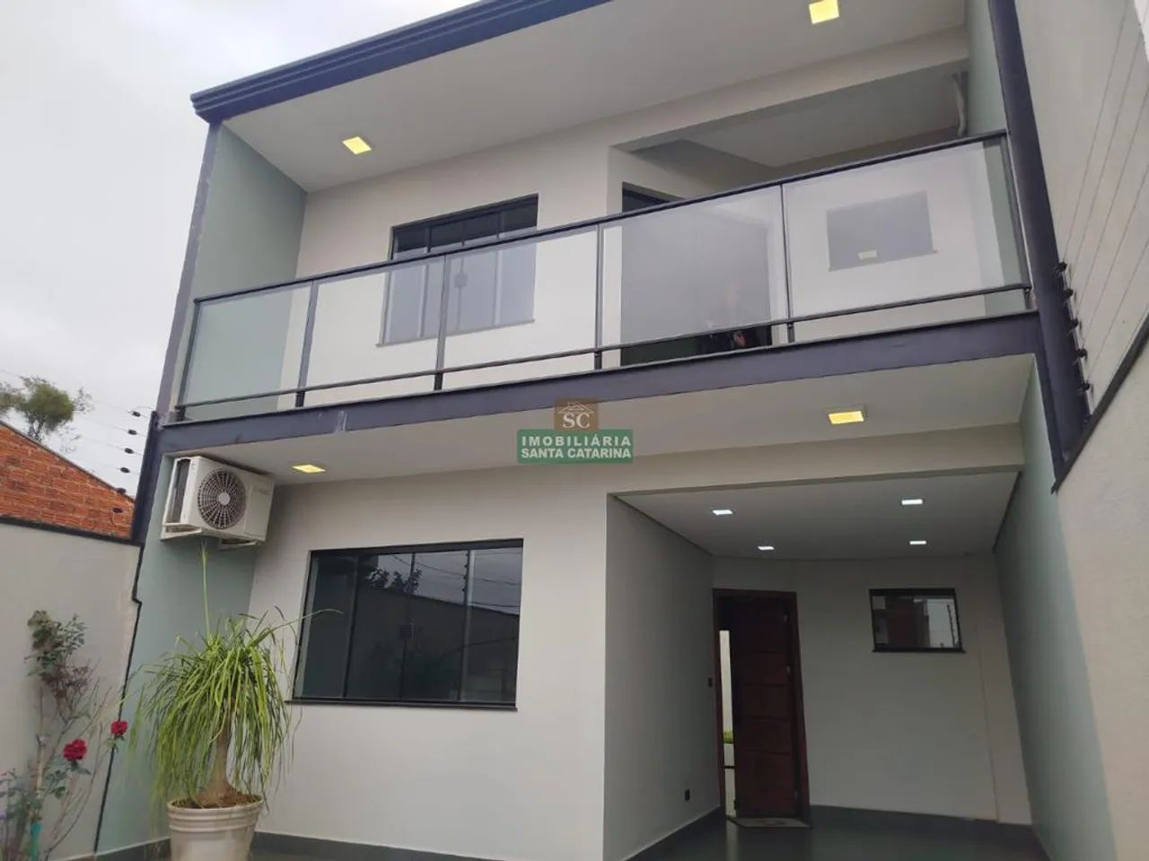 Sobrado à venda em Maringá, Jardim Cidade Monções, com 3 quartos, com 134 m²