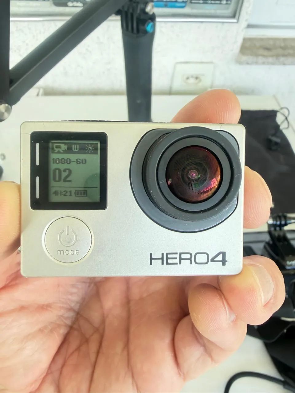 GO PRO HERO 4 SILVER e ACESSÓRIOS 