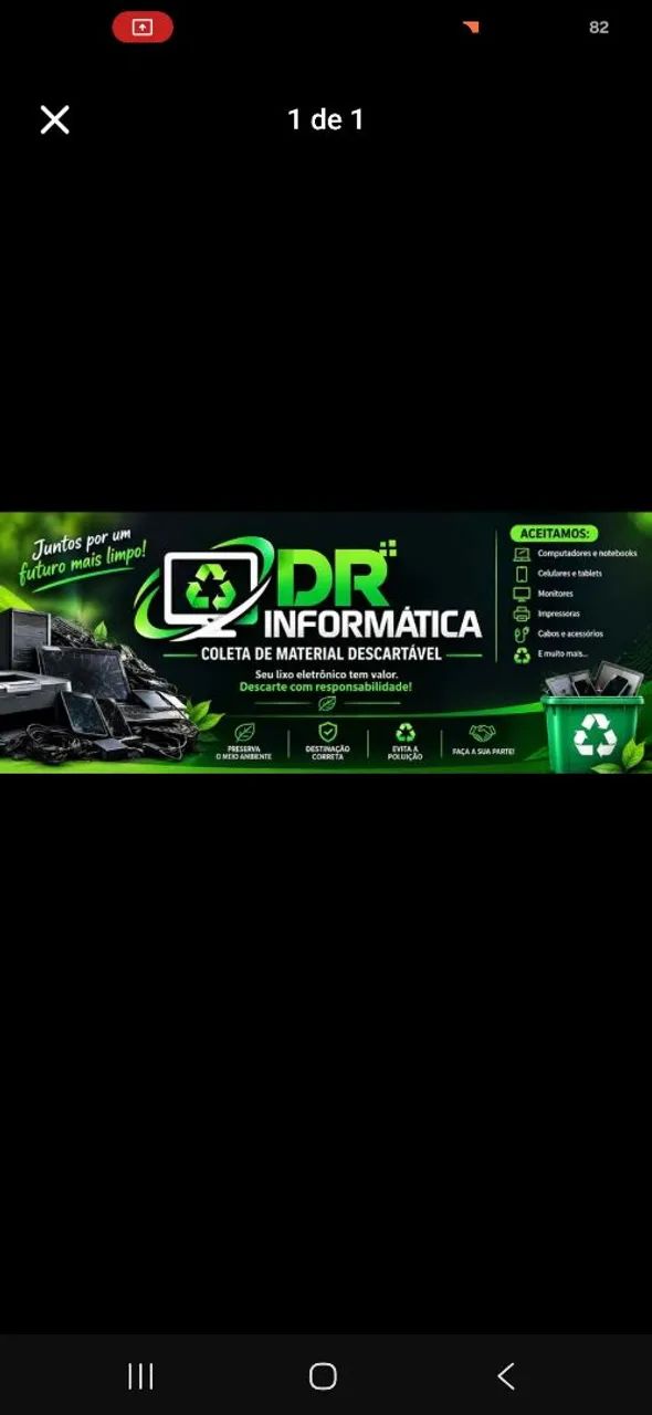 RECOLHO PEÇAS DE INFORMATICA..