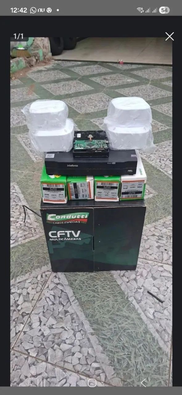 Venda e instalação de sistemas de segurança 