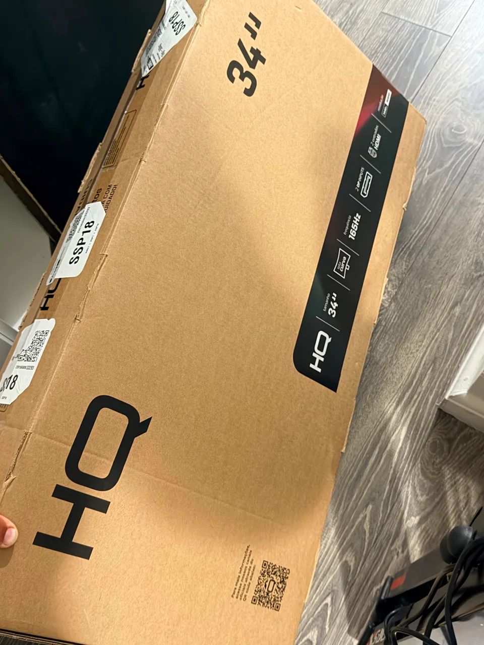 Monitor curvo 34 polegadas 165hz - Foto 5