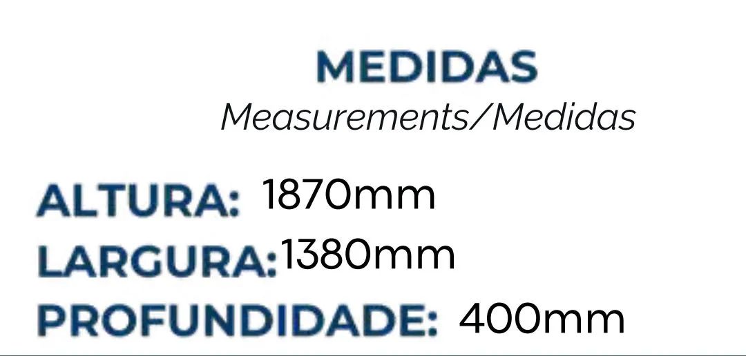 Guarda roupa 6015 6 portas  - Foto 5