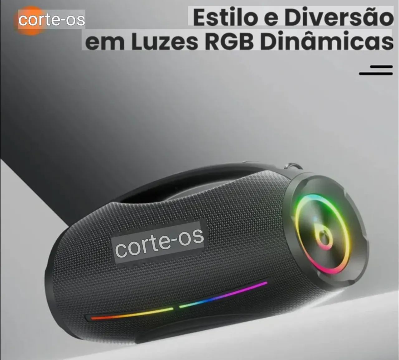 Caixa de som Basike 200w Rad304 - Foto 5