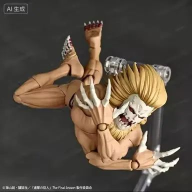 Action Figure Jaw Revoltech - Attack on Titan Mandibula - Foto 2