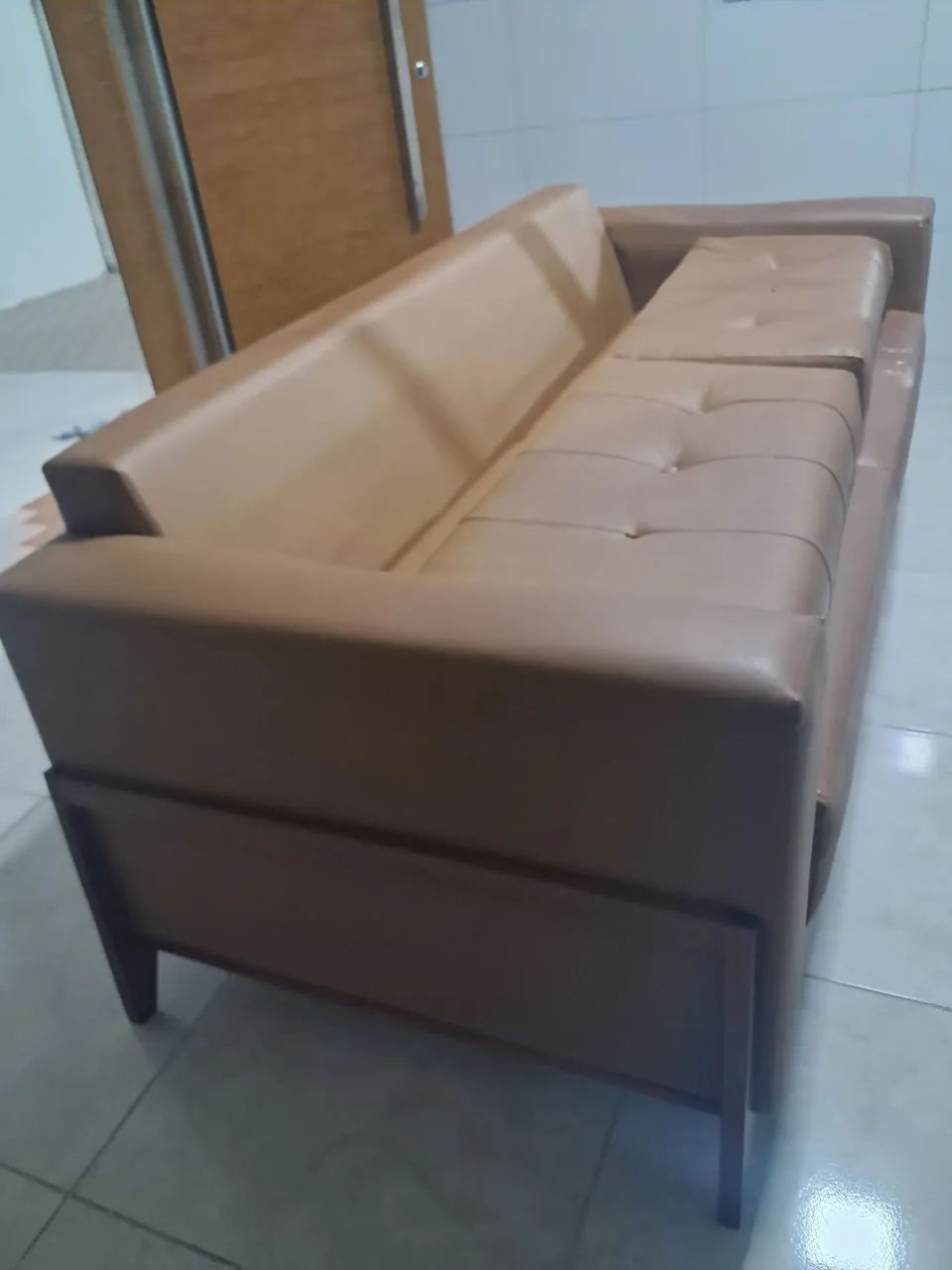 Sofá 3 lugares fixo Usado - Foto 2