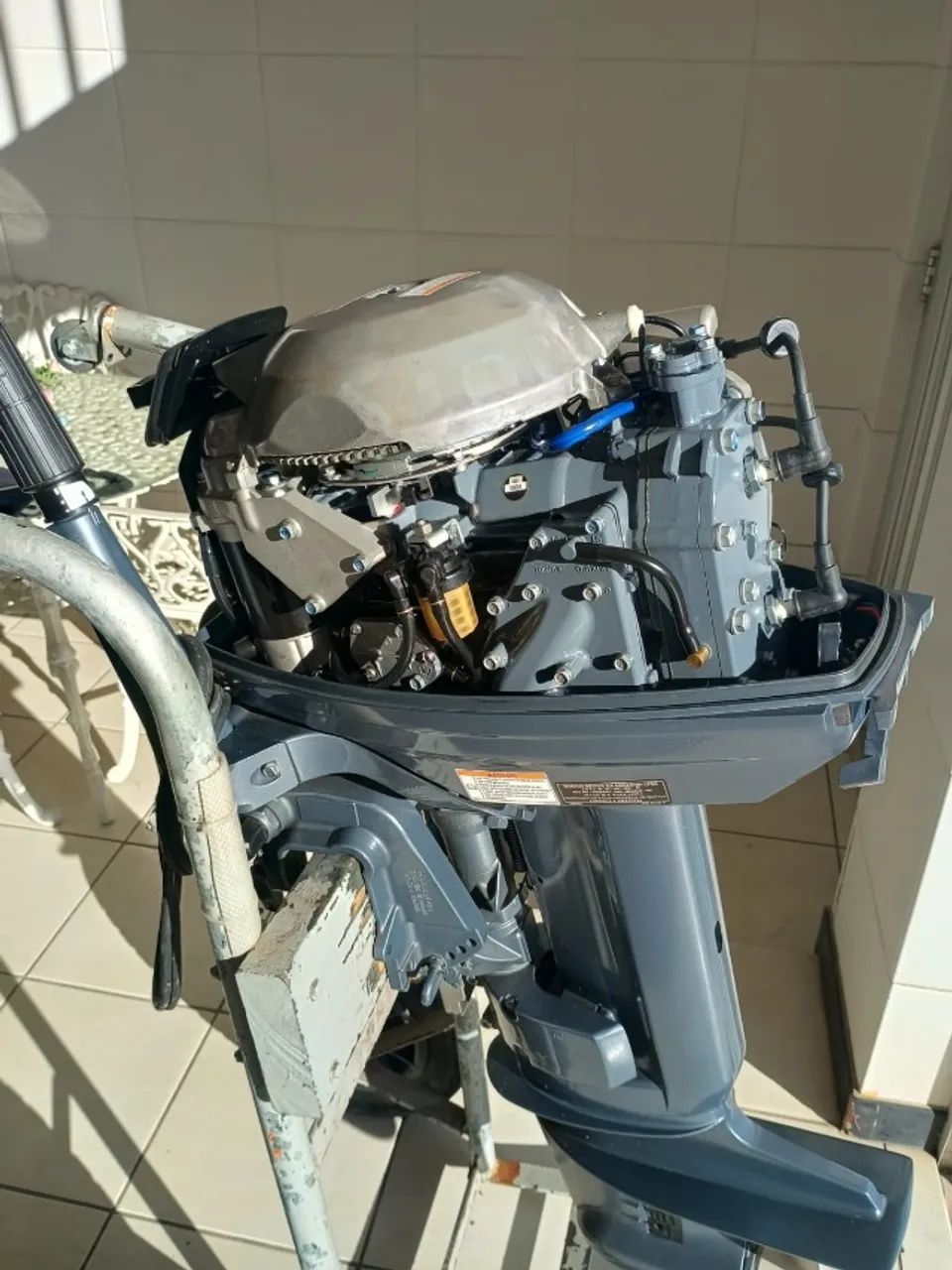 Motor de Yamaha 30hp 2 Tempos com partida elétrica - Foto 4