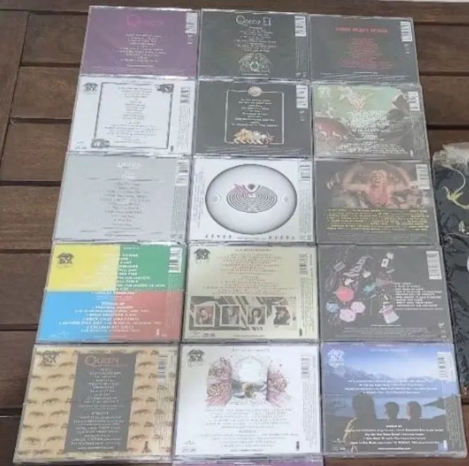 QUEEN Coleção completa 15 CDS remasterizados originais lacrados