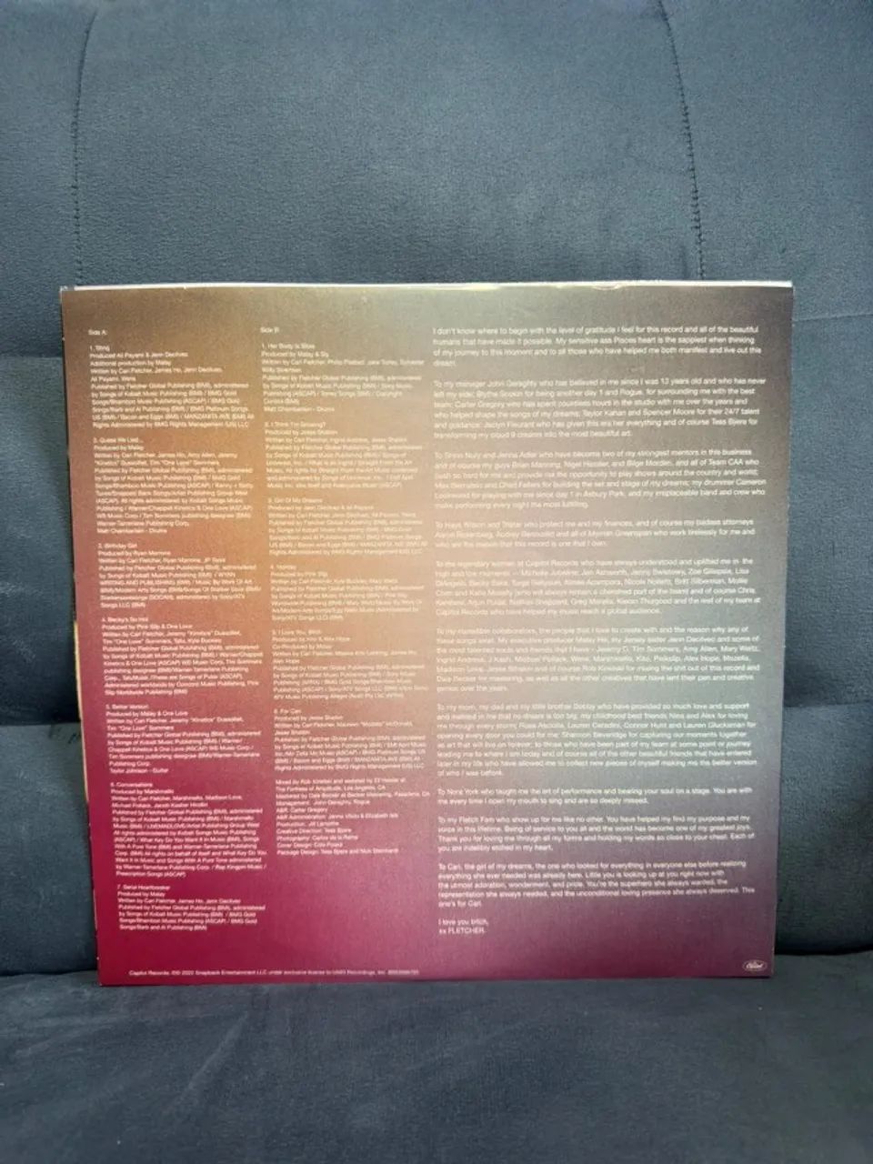 Vinil Fletcher Girl Of My Dreams - Foto 6
