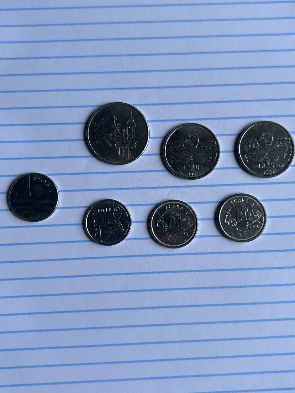 Moedas antigas cruzeiros 1,20,50,500 e 1000 - Foto 2