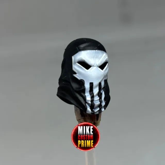 HEAD CUSTOM CAPUZ PUNISHER PADR ÃO MARVEL LEGENDS - Foto 2