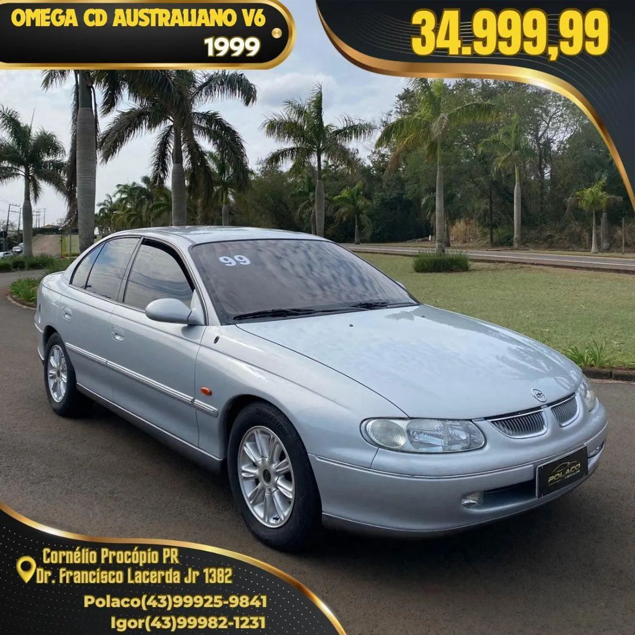 Chevrolet Omega Omega CD 3.8 V6 1999