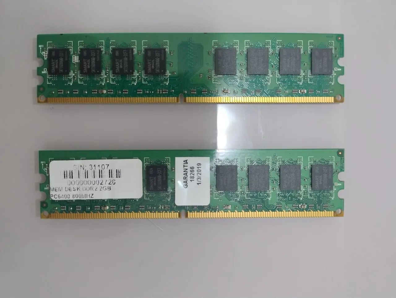 Memória RAM DDR2 2 x 2 GB - Foto 2