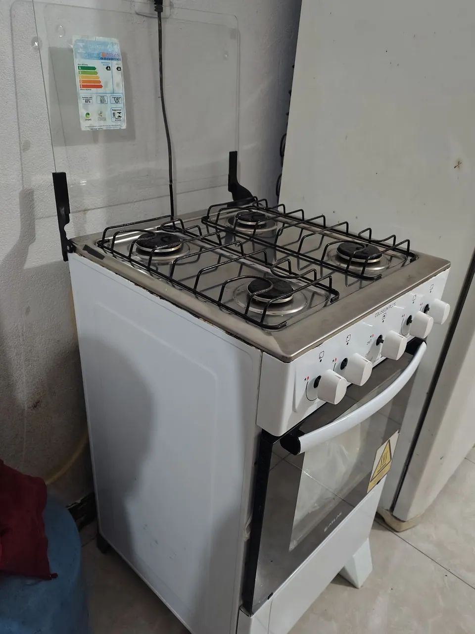 FOGÃO 4 BOCAS BRANCO PRA VIR BUSCAR  - Foto 3