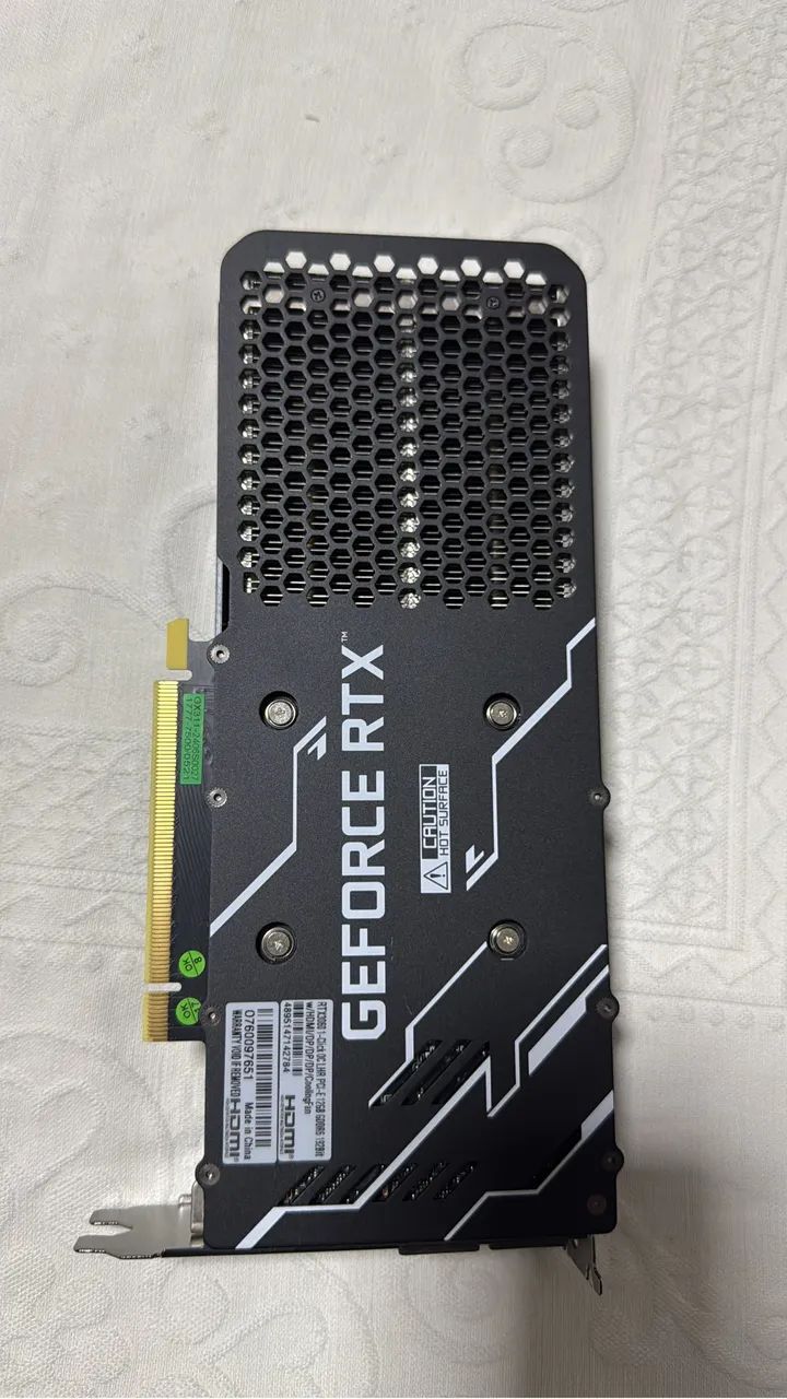 Placa de Vídeo Rtx 3060 12Gb Galax 1-Click OC - Foto 2