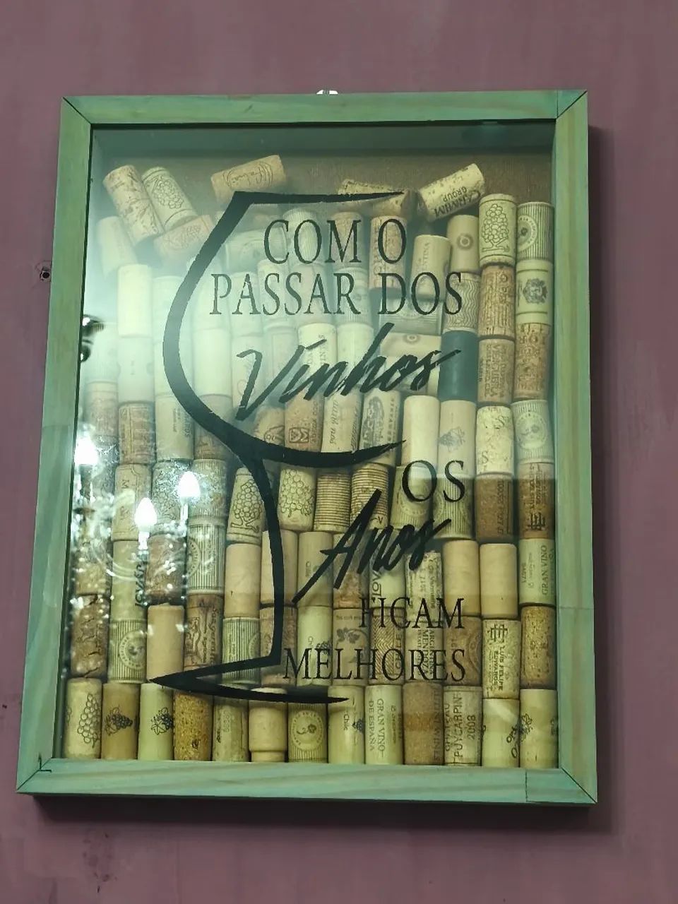 Quadro com estilo rolha de vinho ? - Foto 2