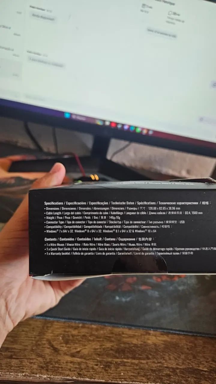 Mouse de acer nitro - Foto 3