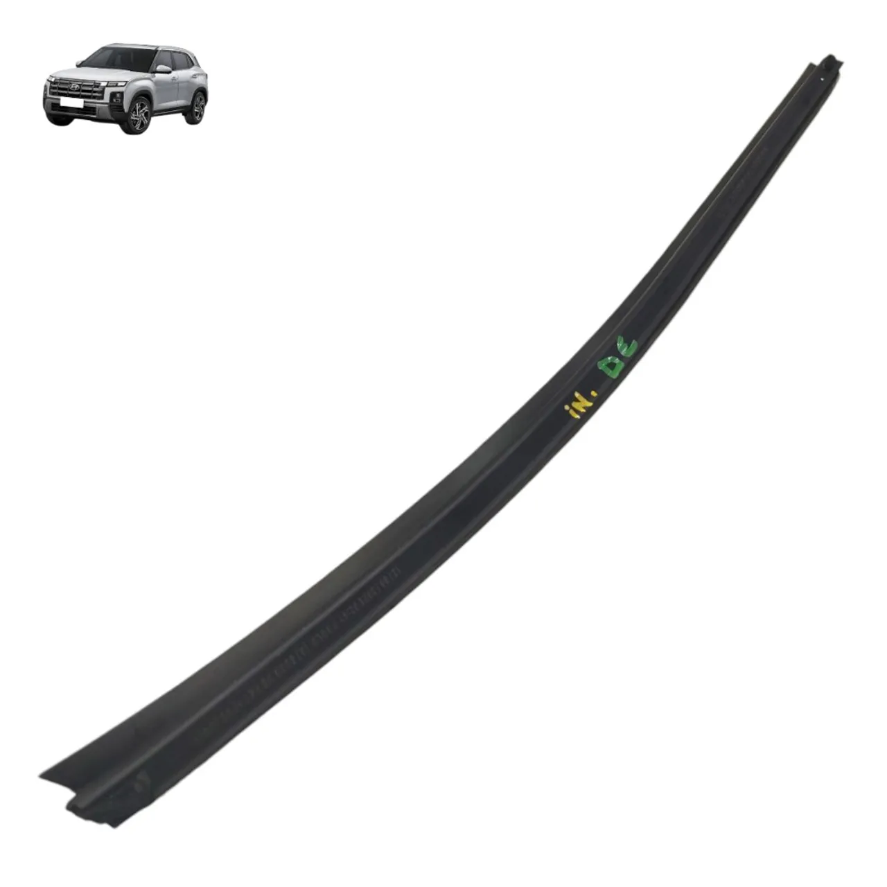 Pestana Interna Dianteira Esquerda Hyundai Azera 2007 2008 Preto