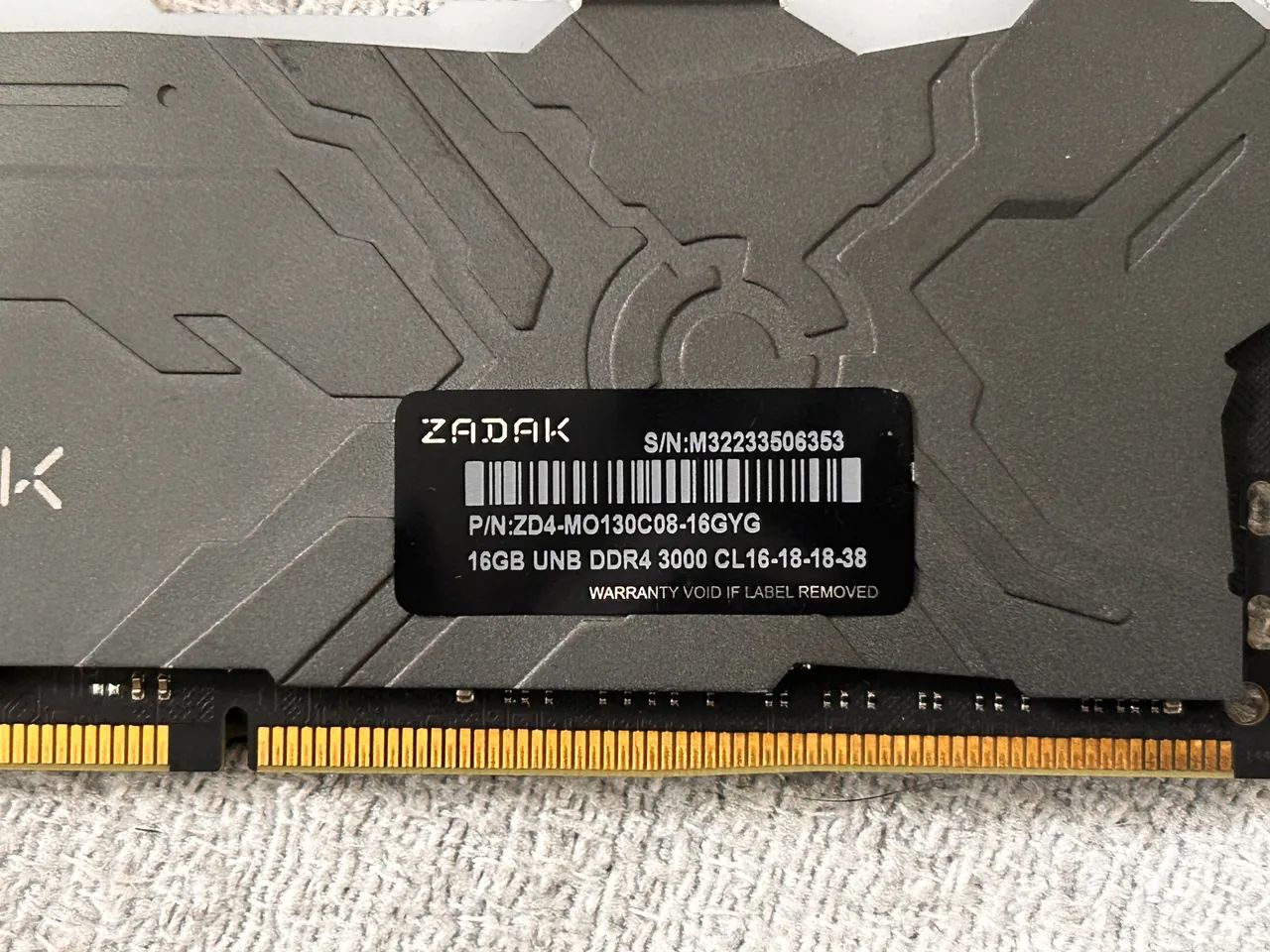 Memória RAM ddr4 16gb 3000mhz RGB - Memória RAM - Sul (Águas