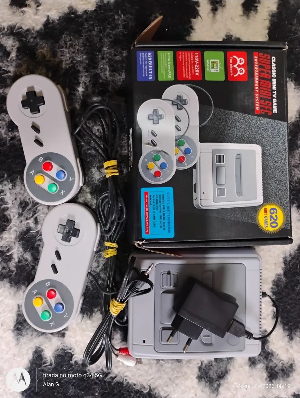 Game retro mini SN ( 08 bits ) na caixa !!!!  - Foto 4