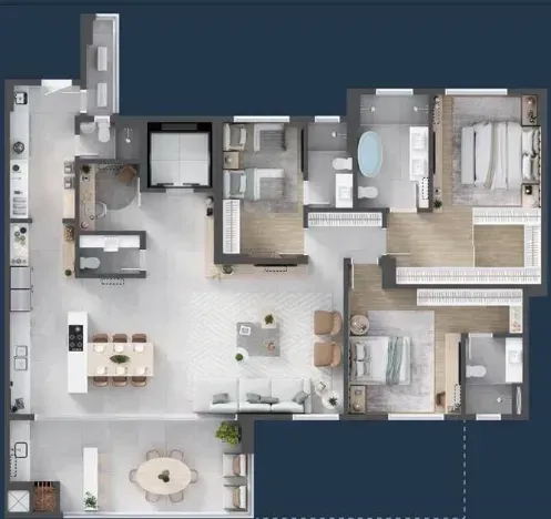 PLANTA 206m²