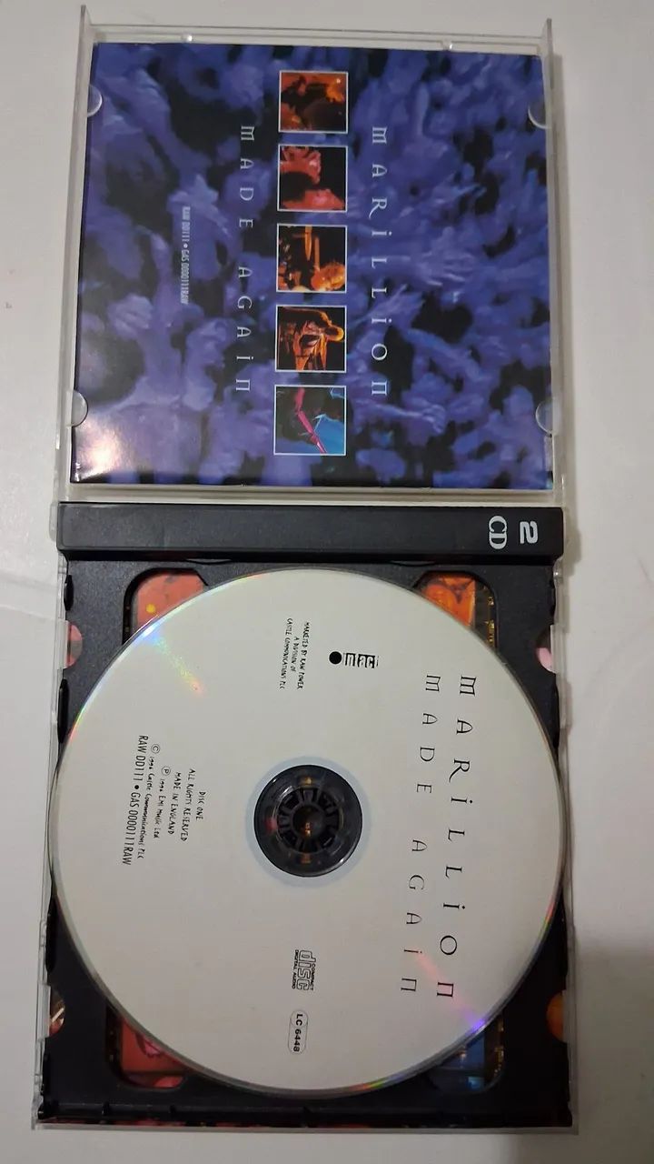 Cd duplo Marillion  - Made Again importado UK - Foto 2