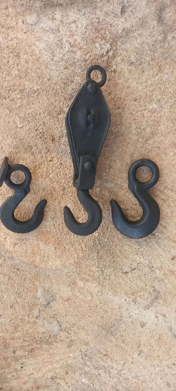 Ganchos para decoração industrial 