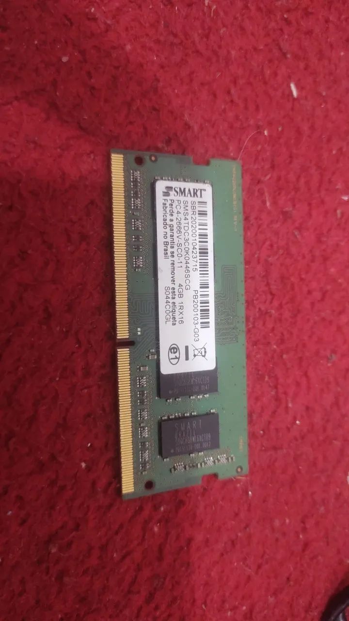 MEMÓRIA RAM DDR4 4GB