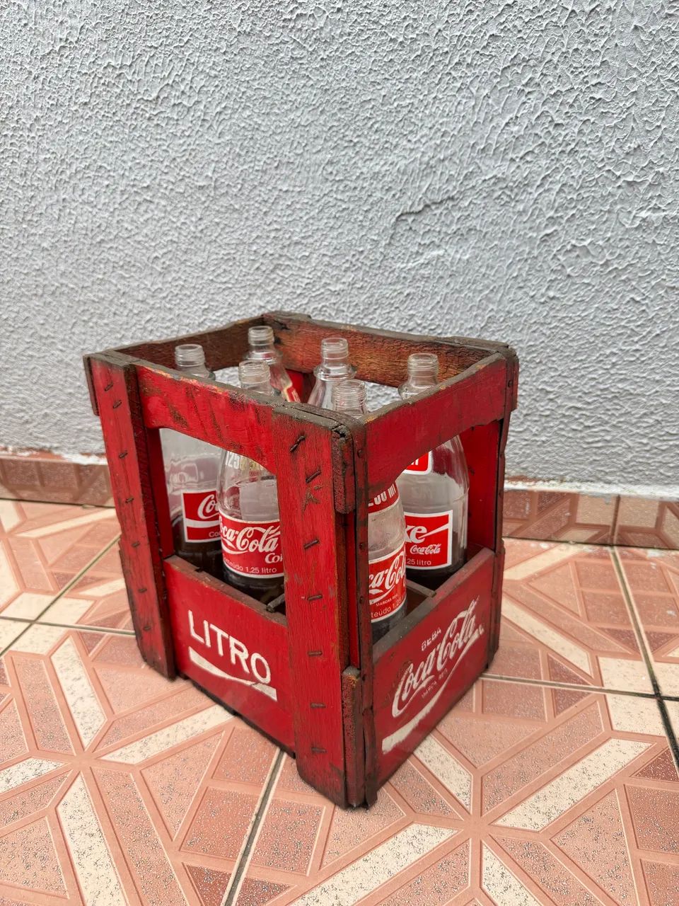 Engradado antigo coca cola 