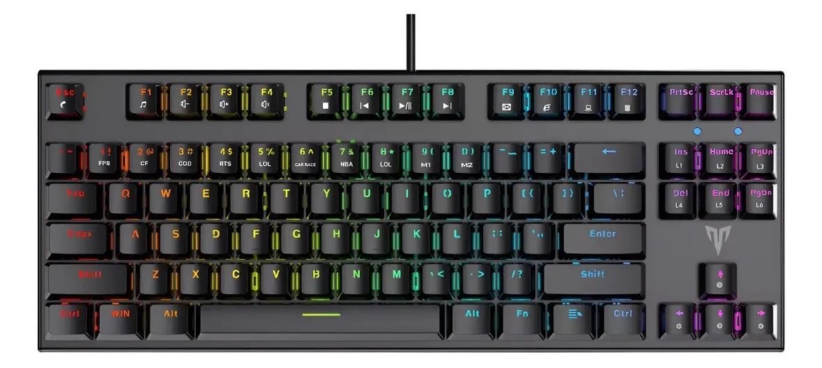 Vendo teclado gamer TARGA + mouse 