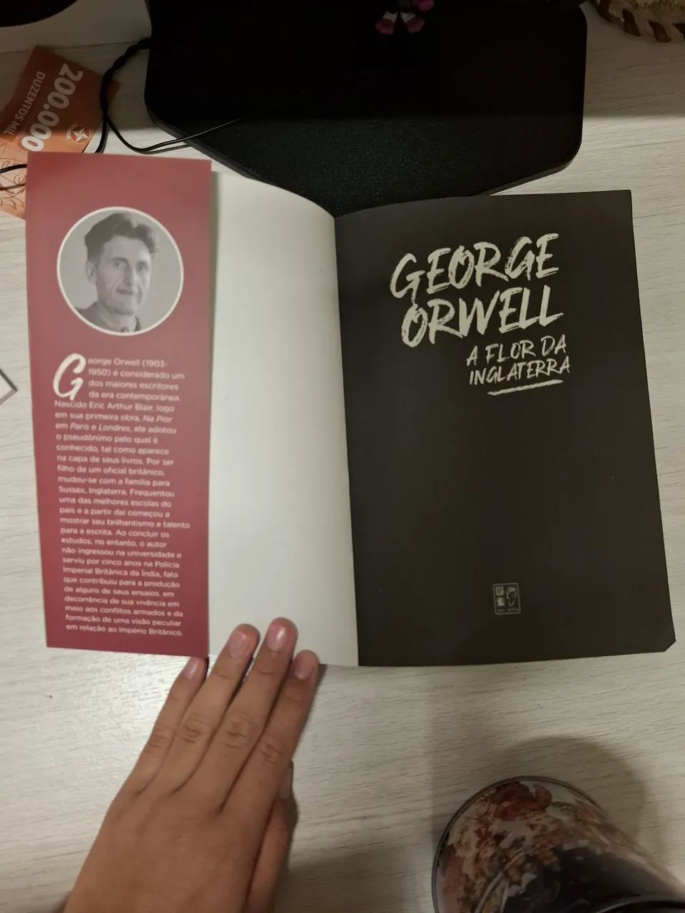 Livro a flor da Inglaterra  - Foto 4