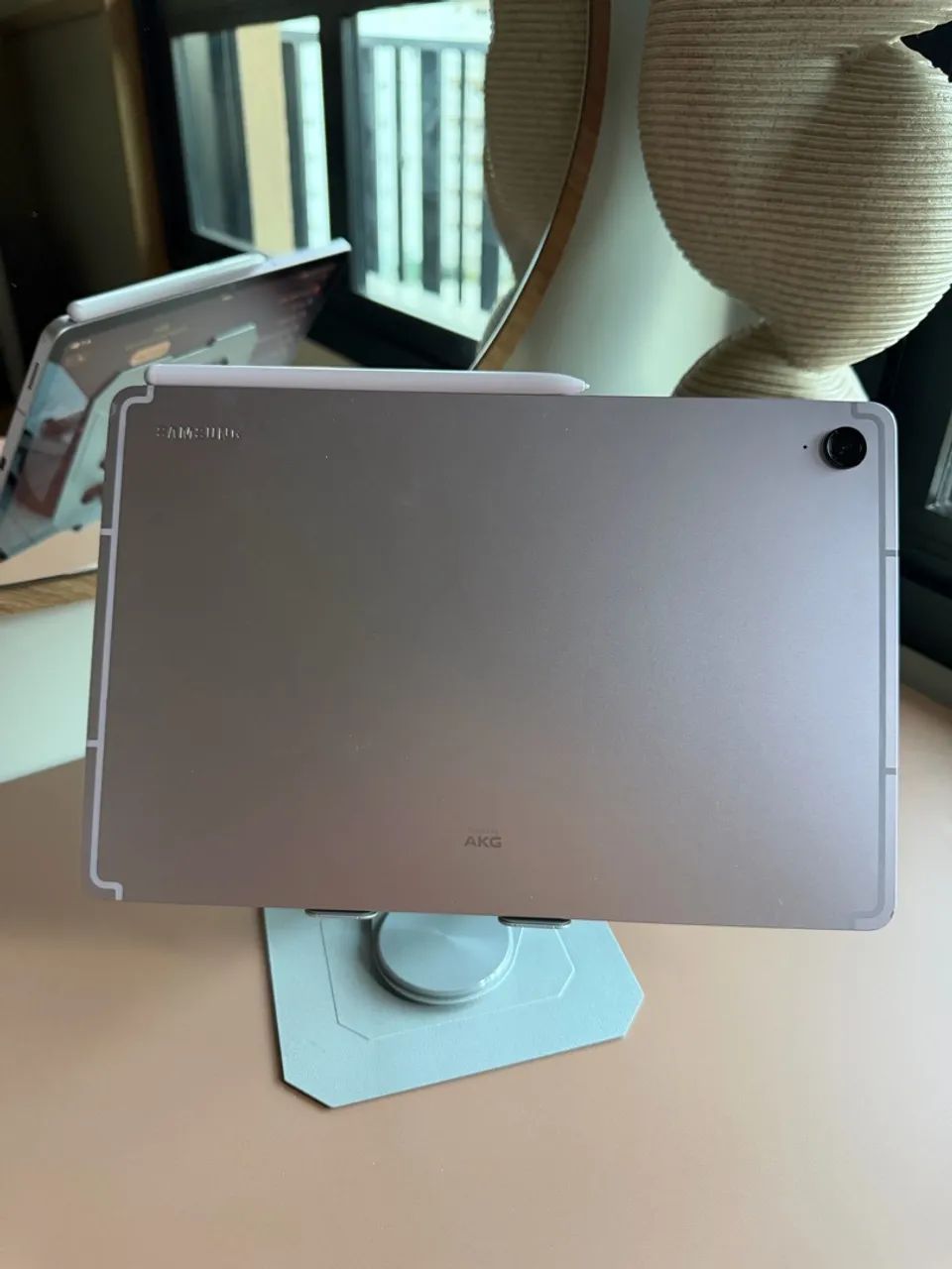 Tablet Samsung S9FE lilás  - Foto 5