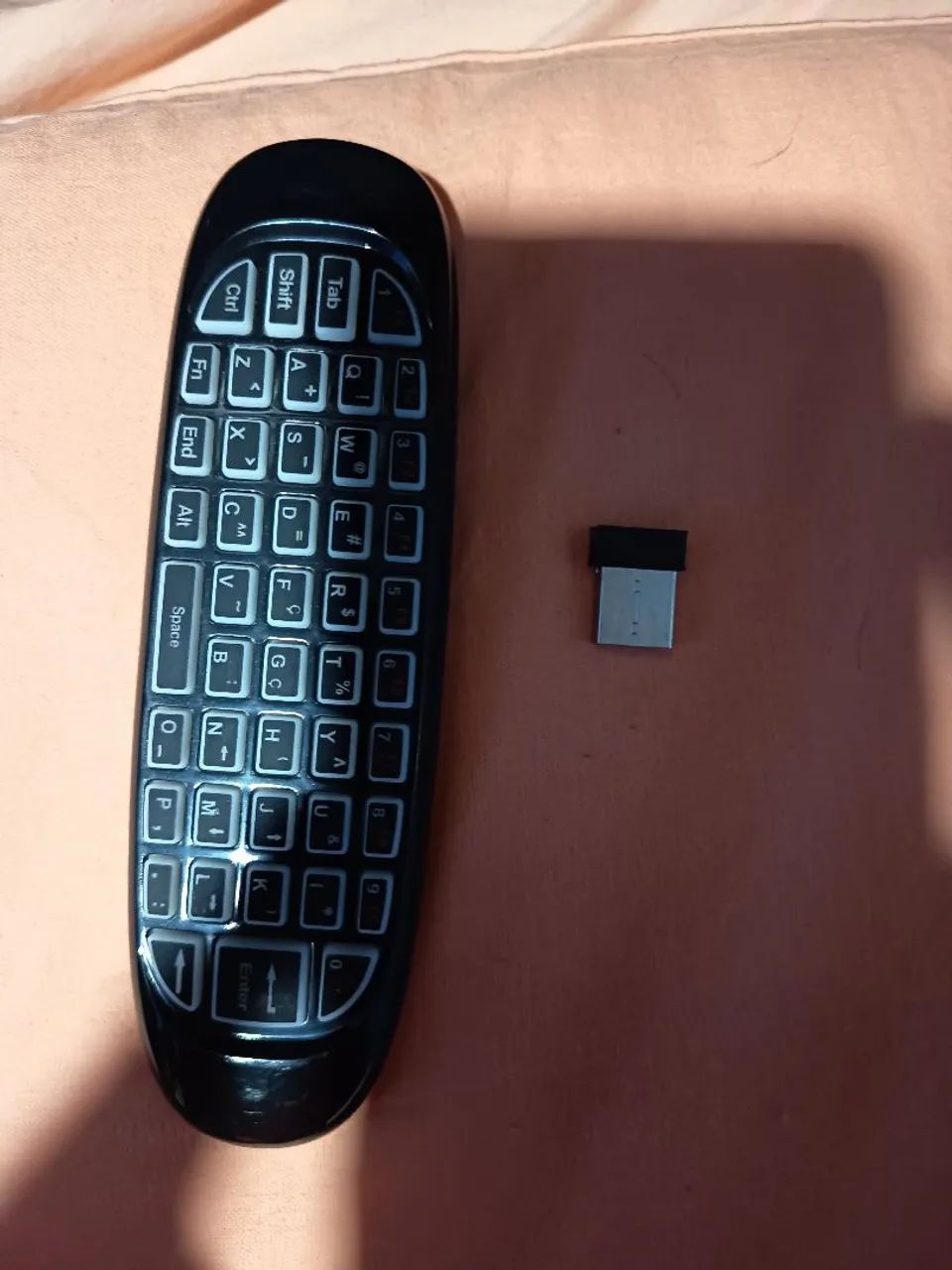 Controle remoto air mouse sem fio - Foto 2