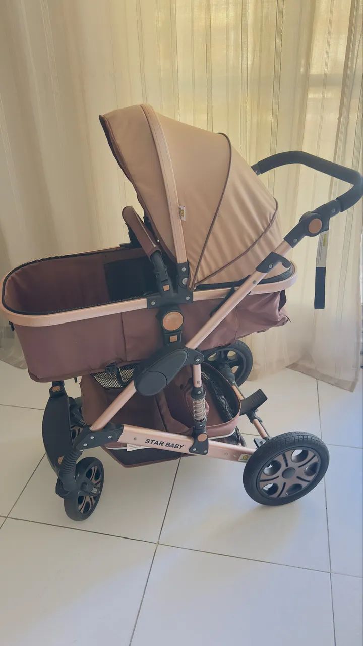Carrinho de bebê 3 em um  - Foto 2